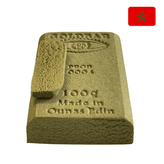 Résine CBD Goldtonic Hash #0005 – Ounas Edin – Goldbar420(cbd 38,50%)