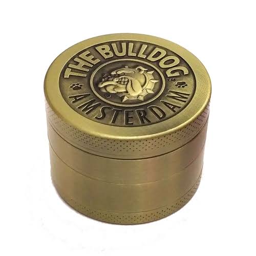 Grinder Bulldog 50 mm doré – 4 parties